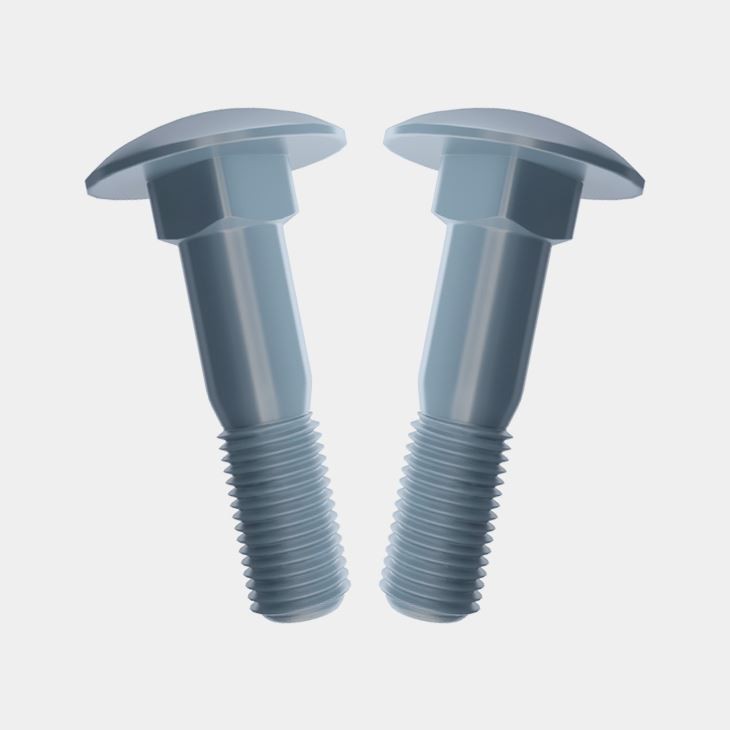Large Head Carriage Bolts-bolts