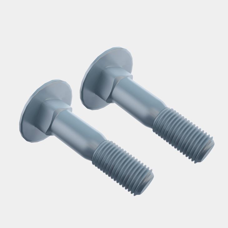 Large Head Carriage Bolts-DIN 603